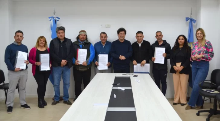 Siete clubes de Río Gallegos firmaron un convenio de reciprocidad