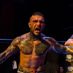 ¿Cómo salió Franco Tenaglia? el argentino peleó por el campeonato europeo de peso liviano de BKFC