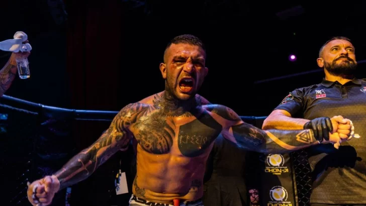 ¿Cómo salió Franco Tenaglia? el argentino peleó por el campeonato europeo de peso liviano de BKFC