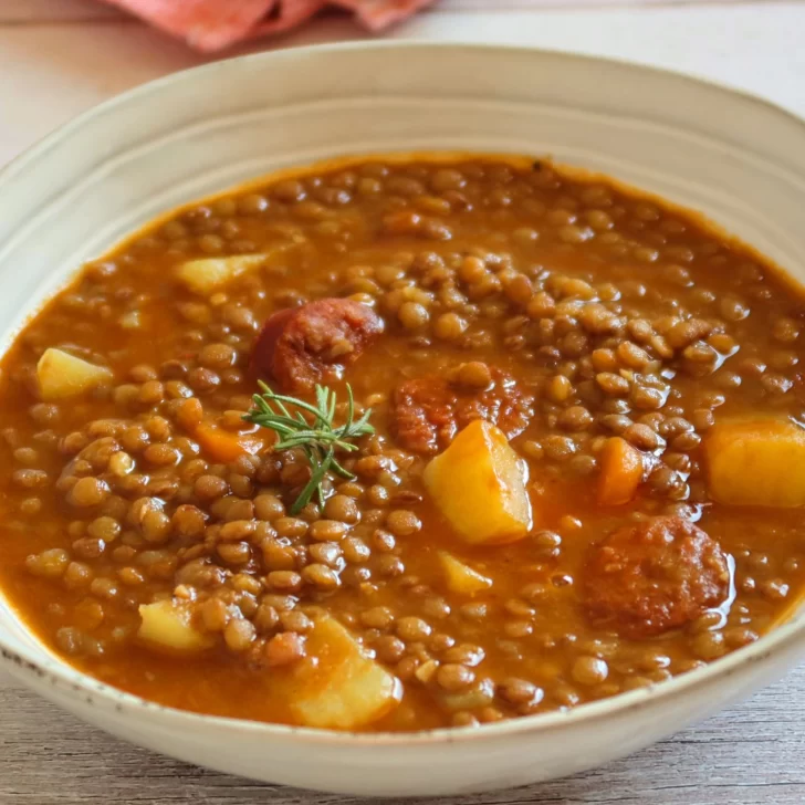 Guiso de lentejas: receta tradicional en pocos pasos