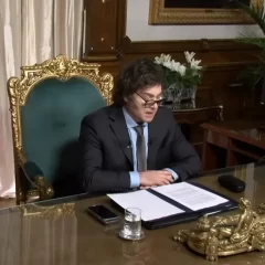 Milei anuncia datos económicos y busca mostrar que va en el “camino correcto”