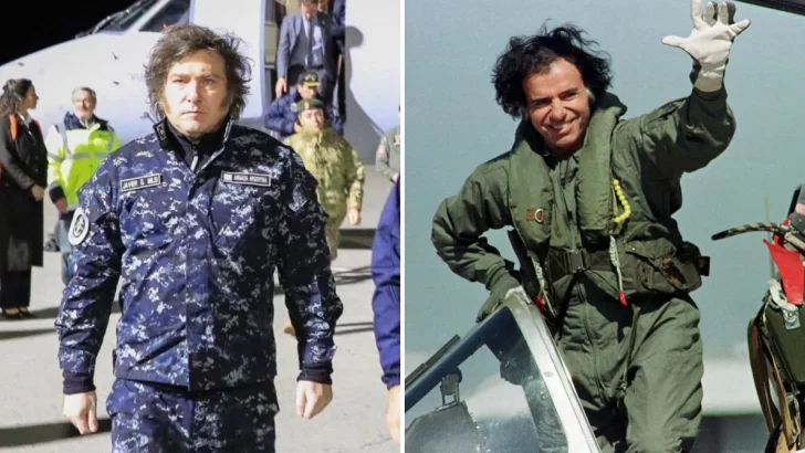 Adorni confirmó que Javier Milei se subirá a un F-16 y lo comparó con Carlos Menem