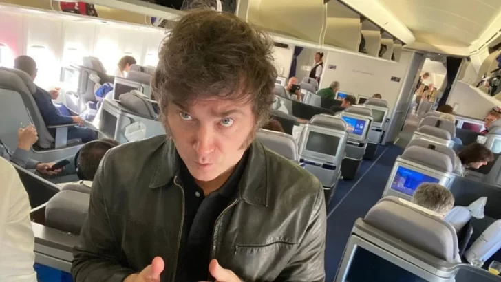Javier Milei deja de usar vuelos comerciales “por razones de seguridad”