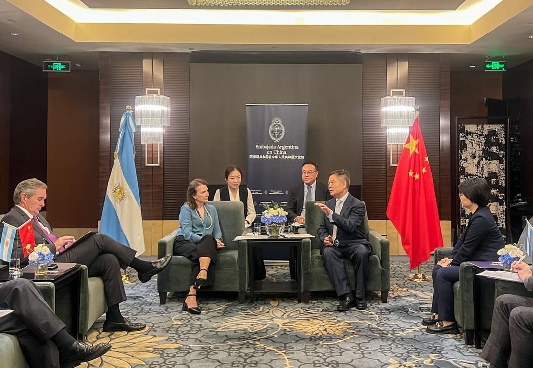 Represas: Diana Mondino se reunió en China con representantes de Gezhouba  Group | La Opinión Austral