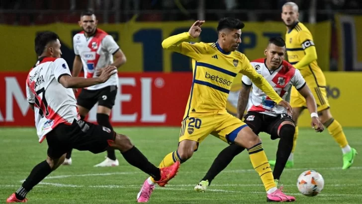 Boca empató ante Nacional Potosí en su debut en la Copa Sudamericana