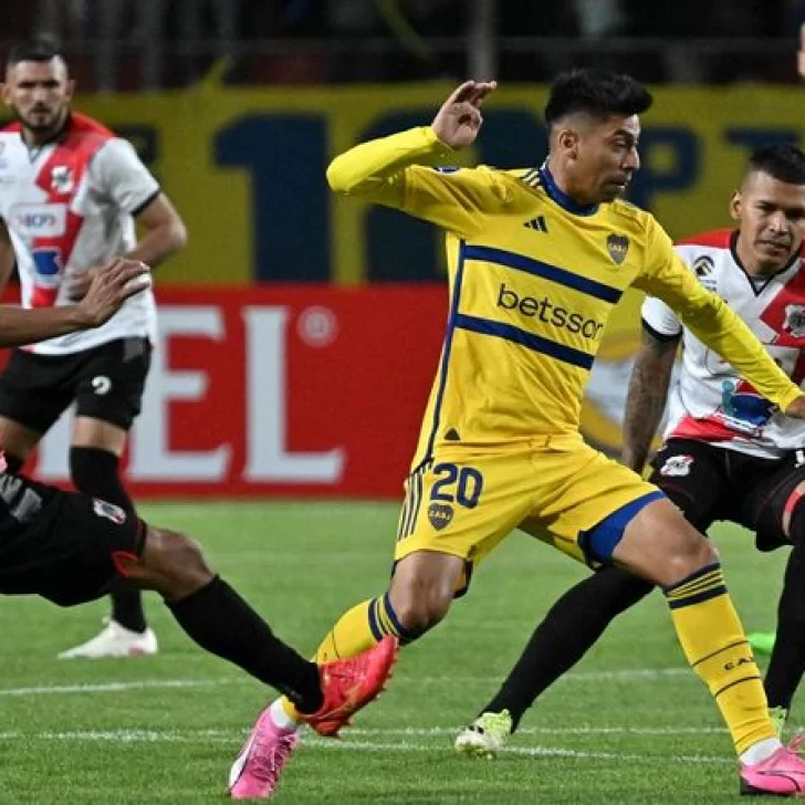 Boca empató ante Nacional Potosí en su debut en la Copa Sudamericana