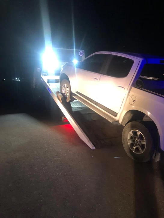 Secuestraron una camioneta por alcoholemia en un operativo de control en Caleta olivia