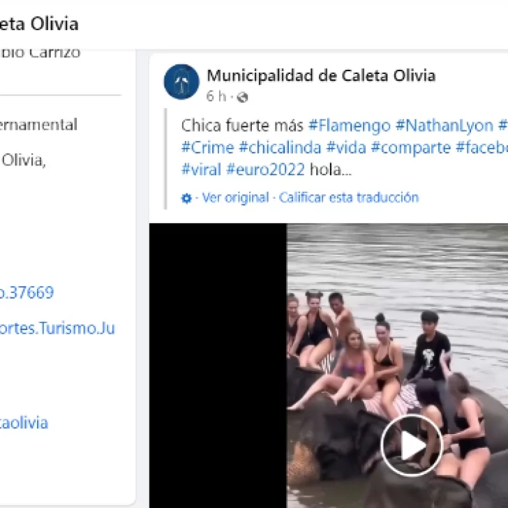 Hackearon la página de la Municipalidad en Facebook y publicaron un curioso video Hackearon la página de la Municipalidad en Facebook y publicaron un curioso video