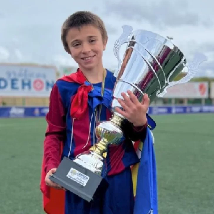 ¿El nuevo Messi? Pedrito Juárez, el nene argentino que brilla en el Barcelona