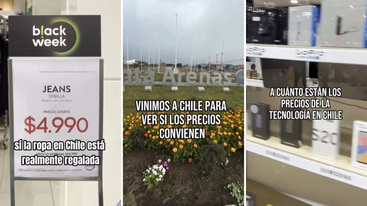 Fue a Punta Arenas, mostró la impactante diferencia de precios: ¿qué tipo de cambio conviene más?