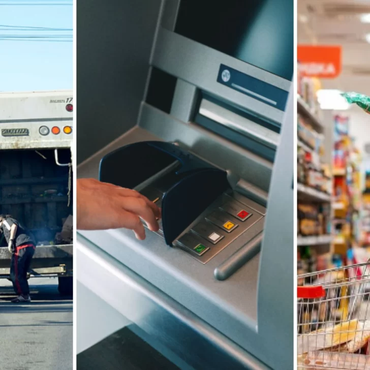 Día del Trabajador: cómo funcionan los servicios municipales, bancos y supermercados durante el feriado del 1° de mayo