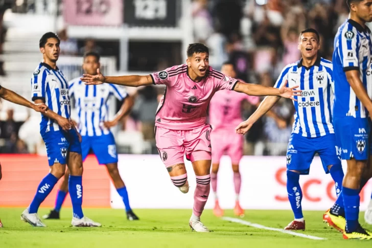 Toto Avilés marcó un gol en el partido del Inter Miami vs. Monterrey por la Concachampions