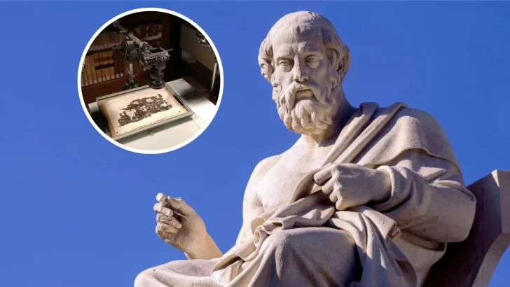 La inteligencia artificial encontró la tumba de Platón analizando antiguos papiros 