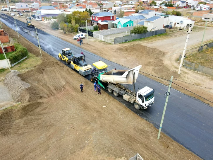 Municipio comenzó el asfaltado del último tramo de la Calle 22 del San ...