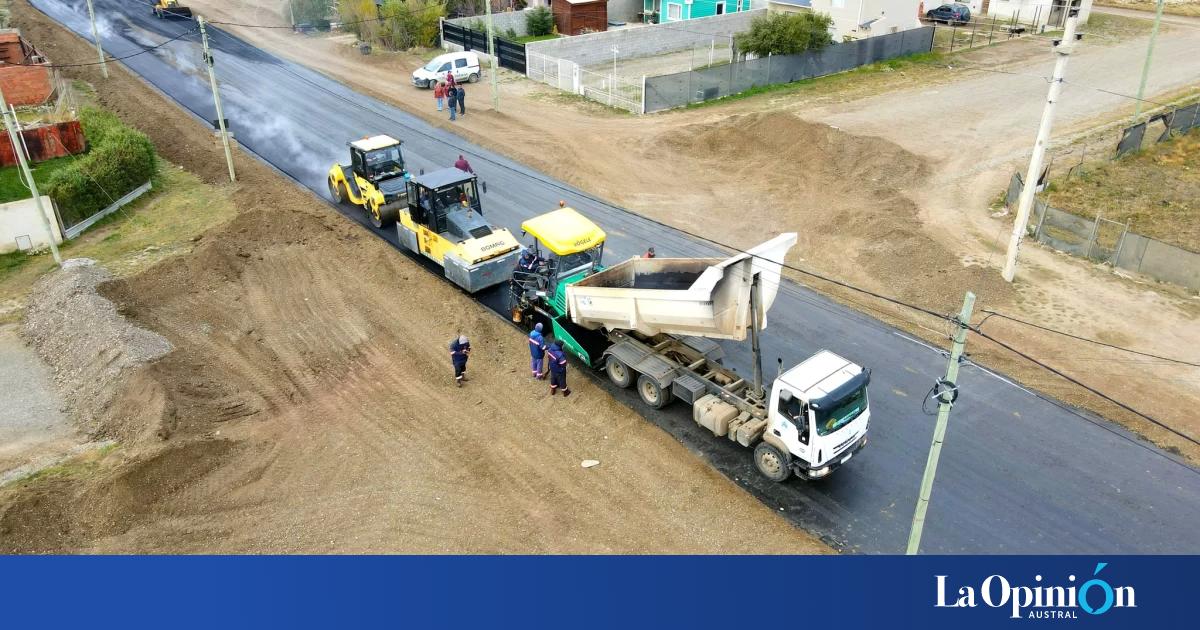 Municipio comenzó el asfaltado del último tramo de la Calle 22 del San ...