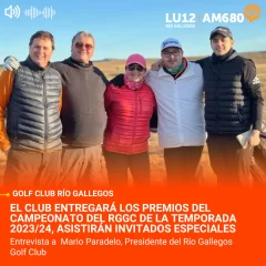 El Río Gallegos Golf Club premiara a sus campeones de temporada