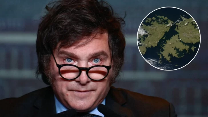 Milei apunta a recuperar las Islas Malvinas “por la vía diplomática”
