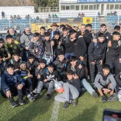 Macharashvili encabezó la apertura del Torneo de Fútbol Formativo de la Liga de los Barrios