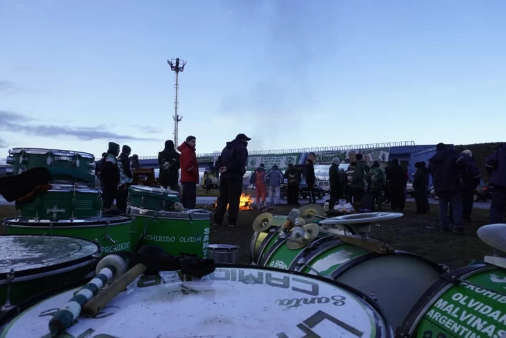 Paro general de la CGT en Río Gallegos: Camioneros se concentró en la Autovía “17 de Octubre”