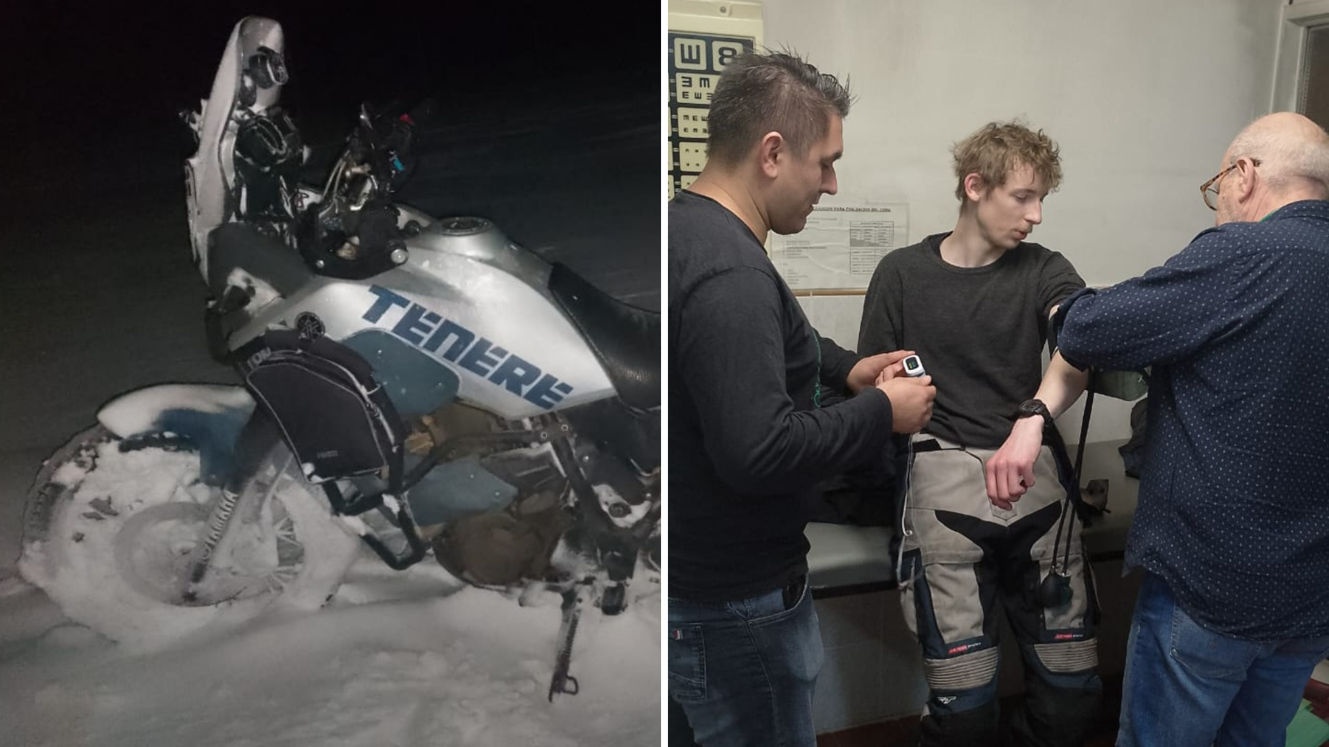 Viajaba hacia Gobernador Gregores y quedó varado en plena tormenta de nieve Viajaba hacia Gobernador Gregores y quedó varado en plena tormenta de nieve