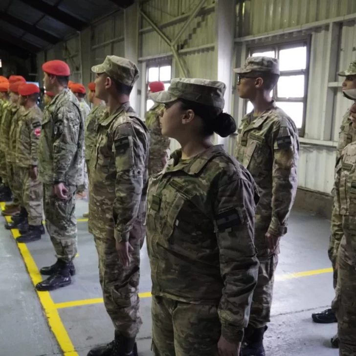 Soldados de la X Brigada Aérea de Río Gallegos culminaron el curso de “sirvientes de armas antiaéreas”