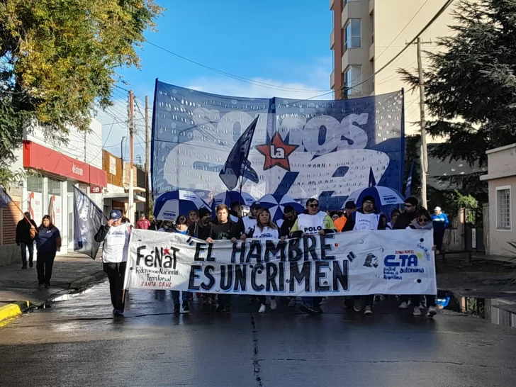 Paro general: la CTA Caleta Olivia reclamó por las condiciones en los sectores de trabajo