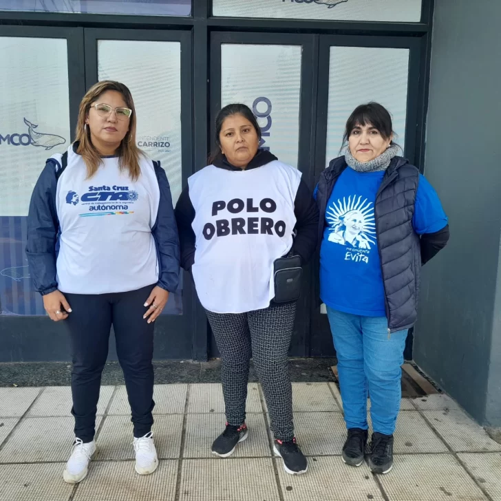 Paro general en Caleta Olivia: Polo Obrero aseguró que tiene un listado de 200 personas en vulnerabilidad