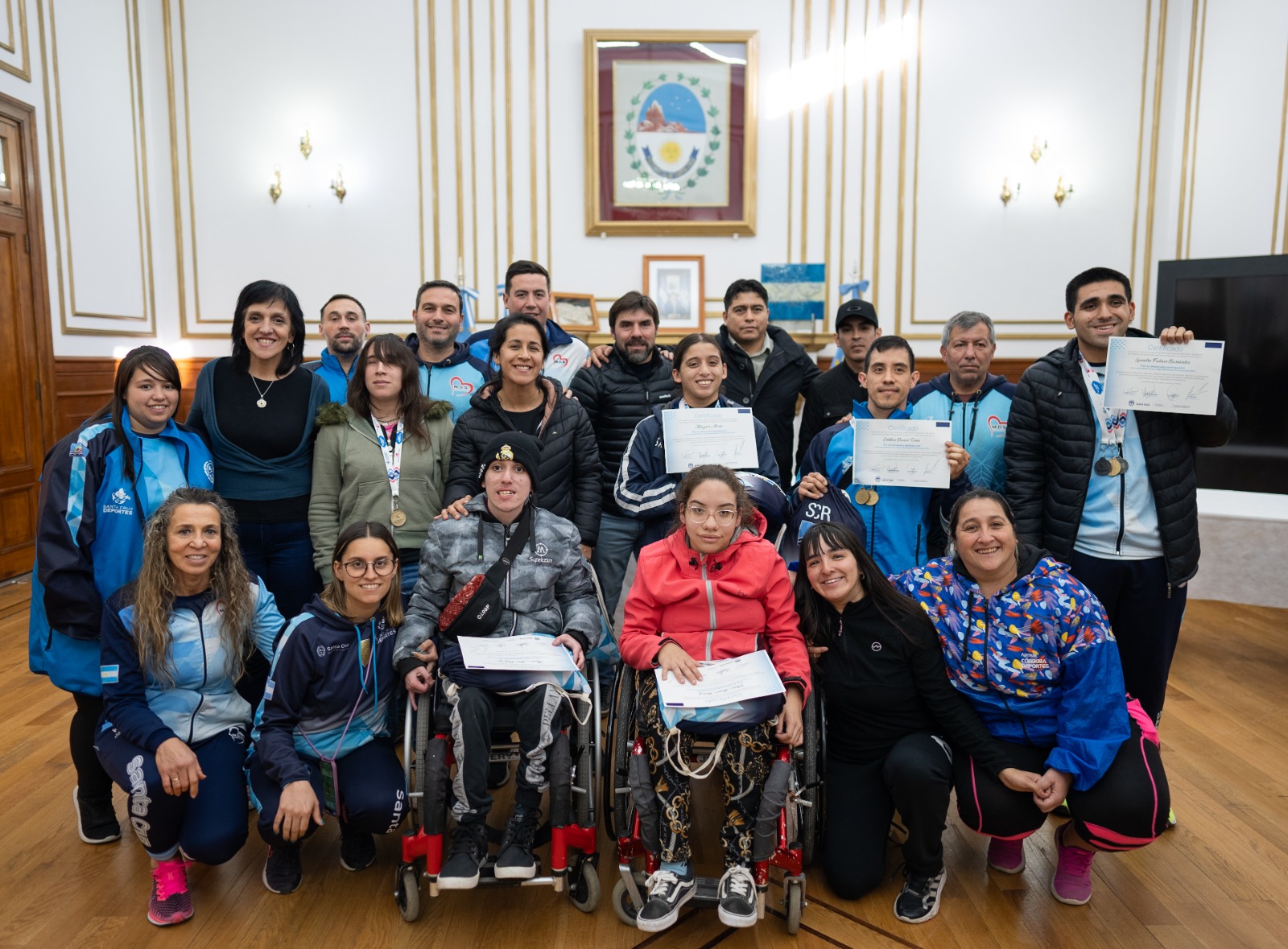 ParaAraucanía: gran recibimiento a los campeones de Santa Cruz que hicieron historia