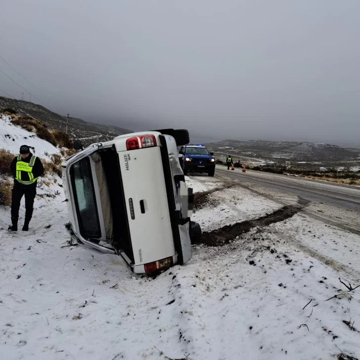 Reportan otro accidente automovilístico en una ruta de Santa Cruz