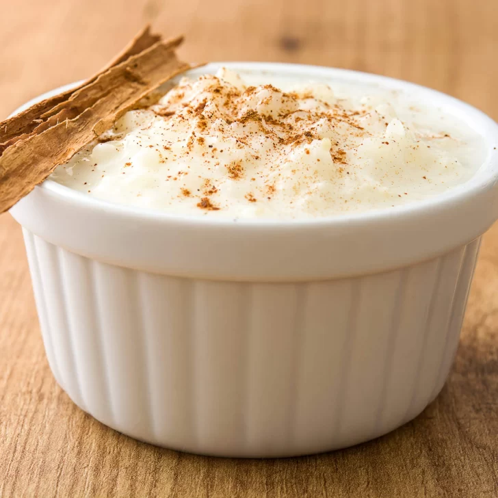 Receta de arroz con leche cremoso y dulce