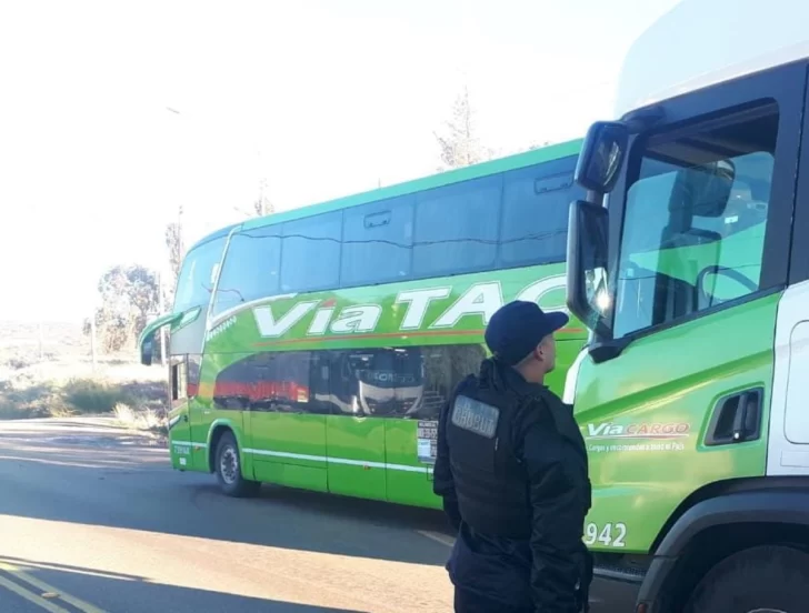 Lo buscaba la Justicia de El Calafate y lo atraparon en un control en Chubut