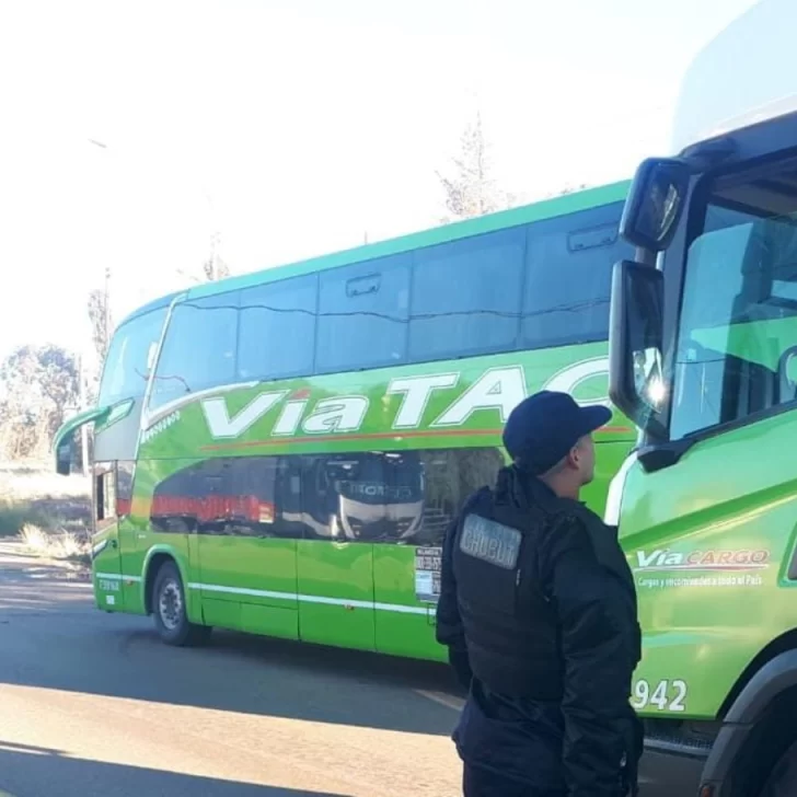 Lo buscaba la Justicia de El Calafate y lo atraparon en un control en Chubut