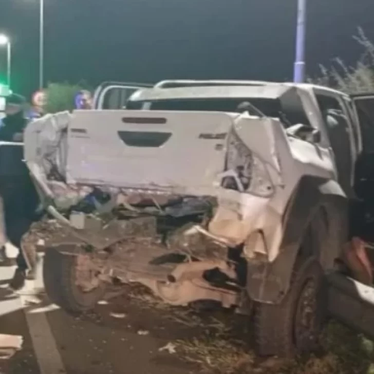 Un intendente libertario sufrió un grave accidente automovilístico