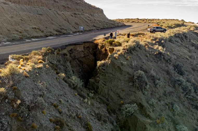 Alerta en Ruta 3: advierte que podría colapsar la ladera de Punta Peligro