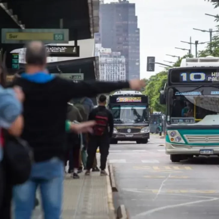 Por el paro general, el Gobierno descontará subsidios a empresas de colectivos