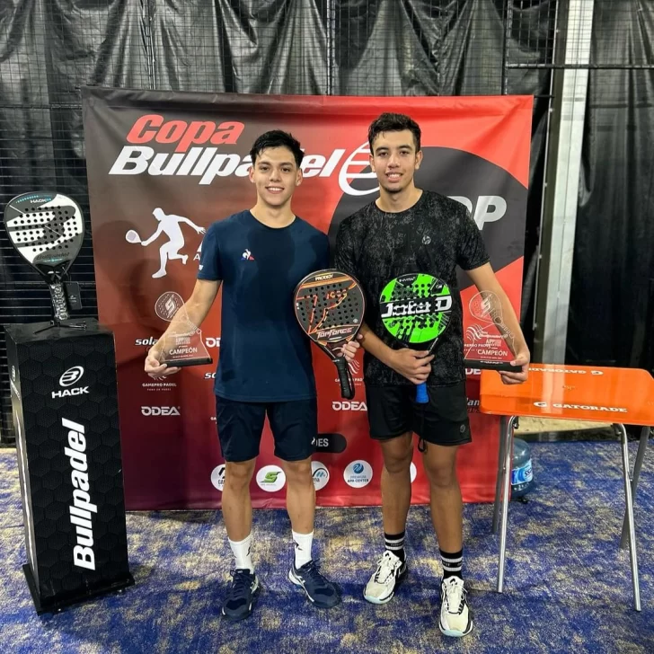 Agustín Ruiz se consagró campeón en dupla del circuito profesional de Pádel Agustín Ruiz se consagró campeón en dupla del circuito profesional de Pádel