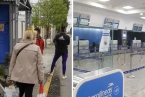 Sin colectivos en Río Gallegos por el paro general: transporte paralizado y cortes en los accesos Sin colectivos en Río Gallegos por el paro general: transporte paralizado y cortes en los accesos