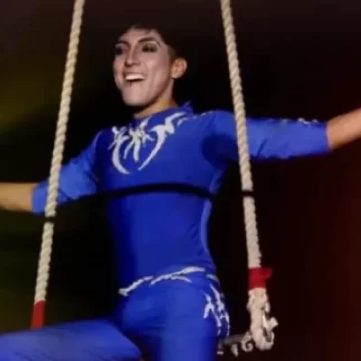 Trapecista de circo cayó seis metros y está en Terapia Intensiva