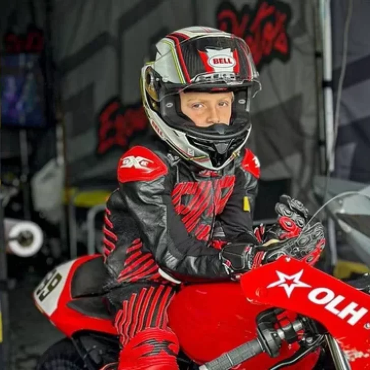 Murió Lorenzo, el pequeño piloto argentino que tuvo un accidente de moto en Brasil