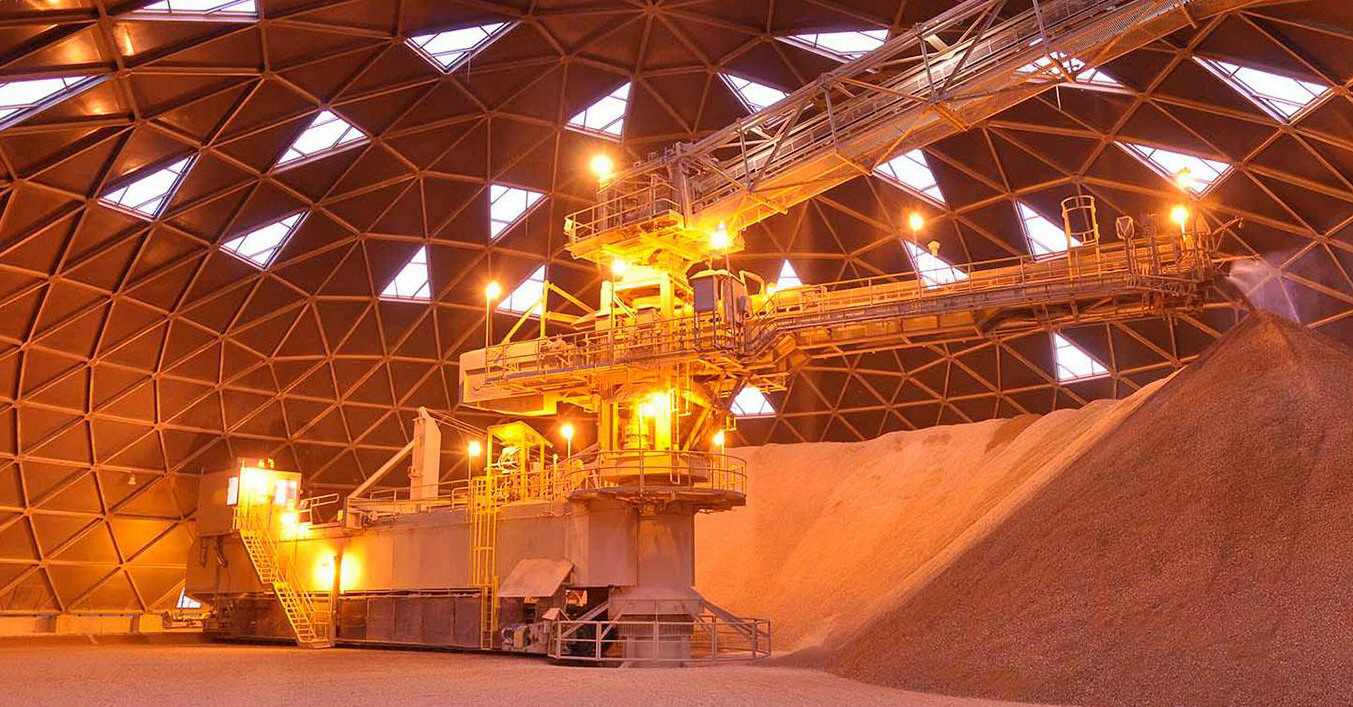  Cerro Vanguardia, la primera productora de oro y plata de Santa Cruz. FOTO: LA OPINIÓN AUSTRALK