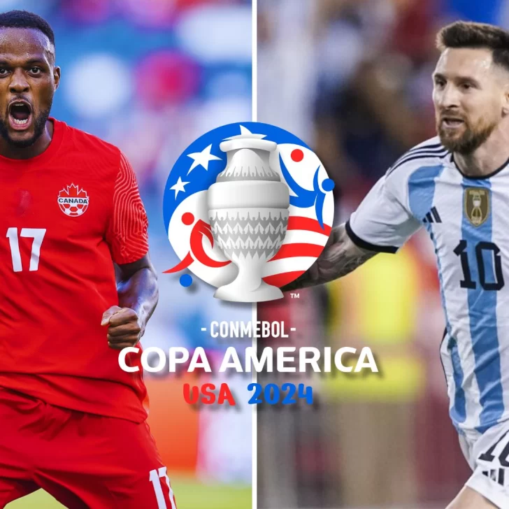 Argentina vs. Canadá, en el debut de la Copa América 2024: hora, TV y formaciones