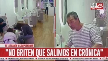 Violento robo en una estética de Palermo: “No griten porque sino salimos todos en Crónica”