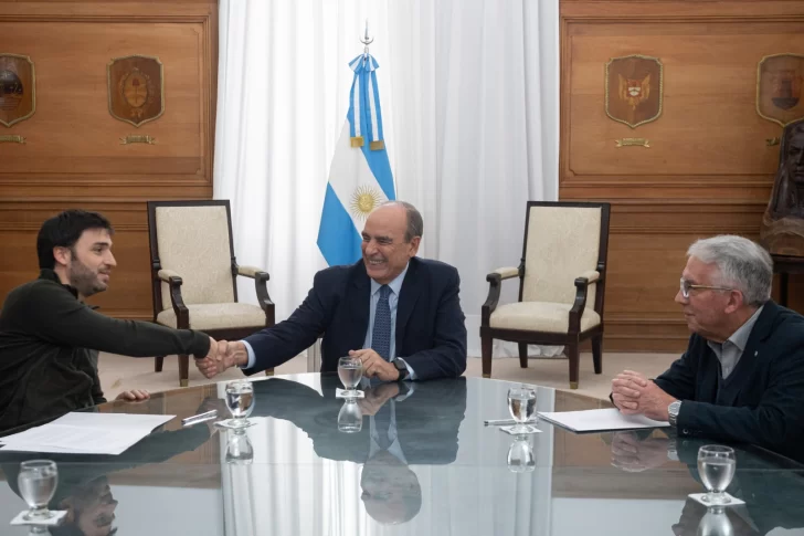 Guillermo Francos se reunió con los gobernadores de Chubut, Neuquén y Córdoba