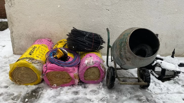 Recuperaron herramientas y materiales de construcción robadas de un galpón: un hombre demorado