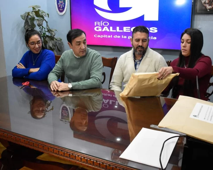 Ampliación del gimnasio Benjamín Verón: Grasso destacó que Río Gallegos “sigue creciendo”