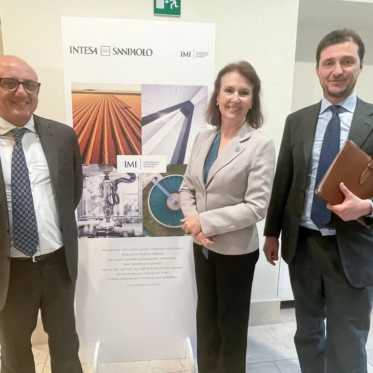 En Italia, Mondino inauguró evento sobre la inversión en el sector energético argentino