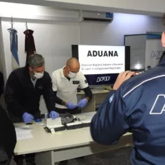 Aduana frustra millonario tráfico de droga por encomienda en Salta