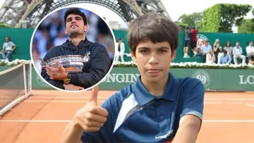 ¡Lo predijo! El video de Carlos Alcaraz de niño soñando con ganar Roland Garros 