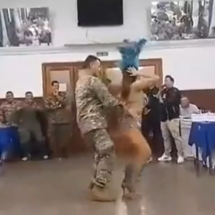 Escándalo en Mendoza: la Fuerza Aérea celebró el Día del Padre con bailarinas en el casino militar