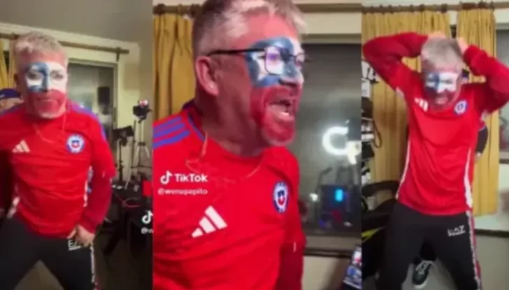 Video viral: un hincha de Chile estalló de furia tras la derrota ante Argentina en la Copa América